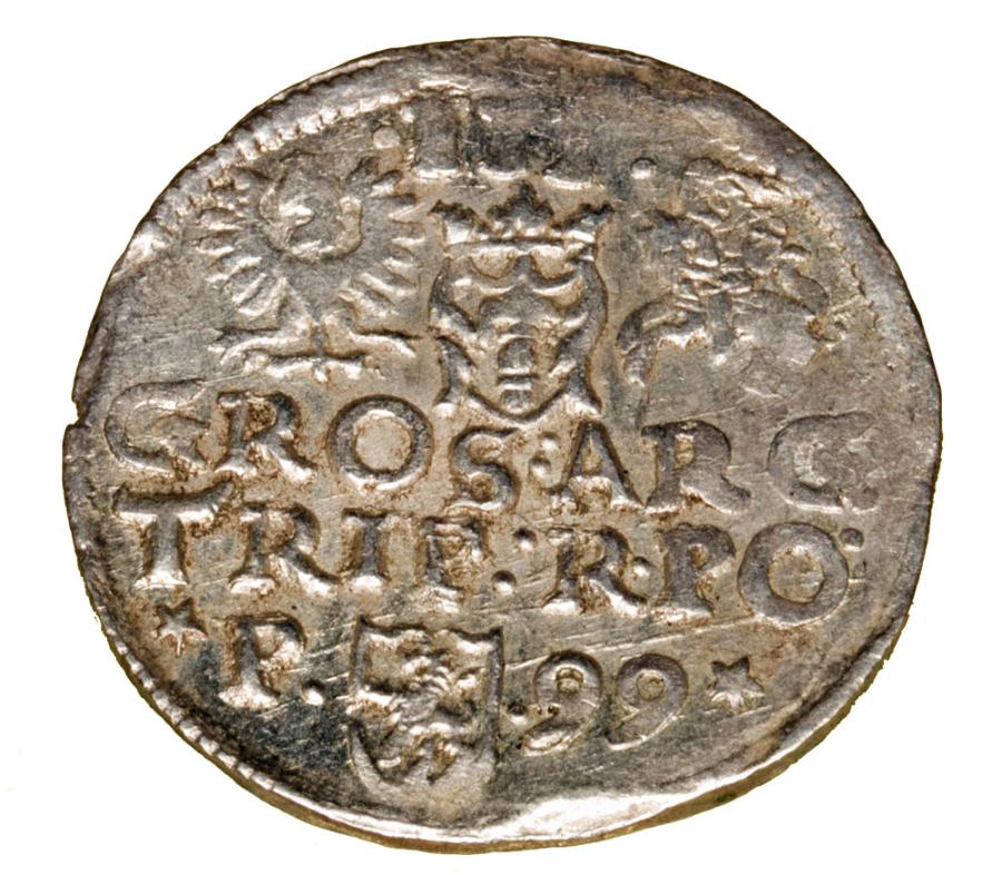 Trojak 1599 Zygmunt III Waza Polska Poznań
