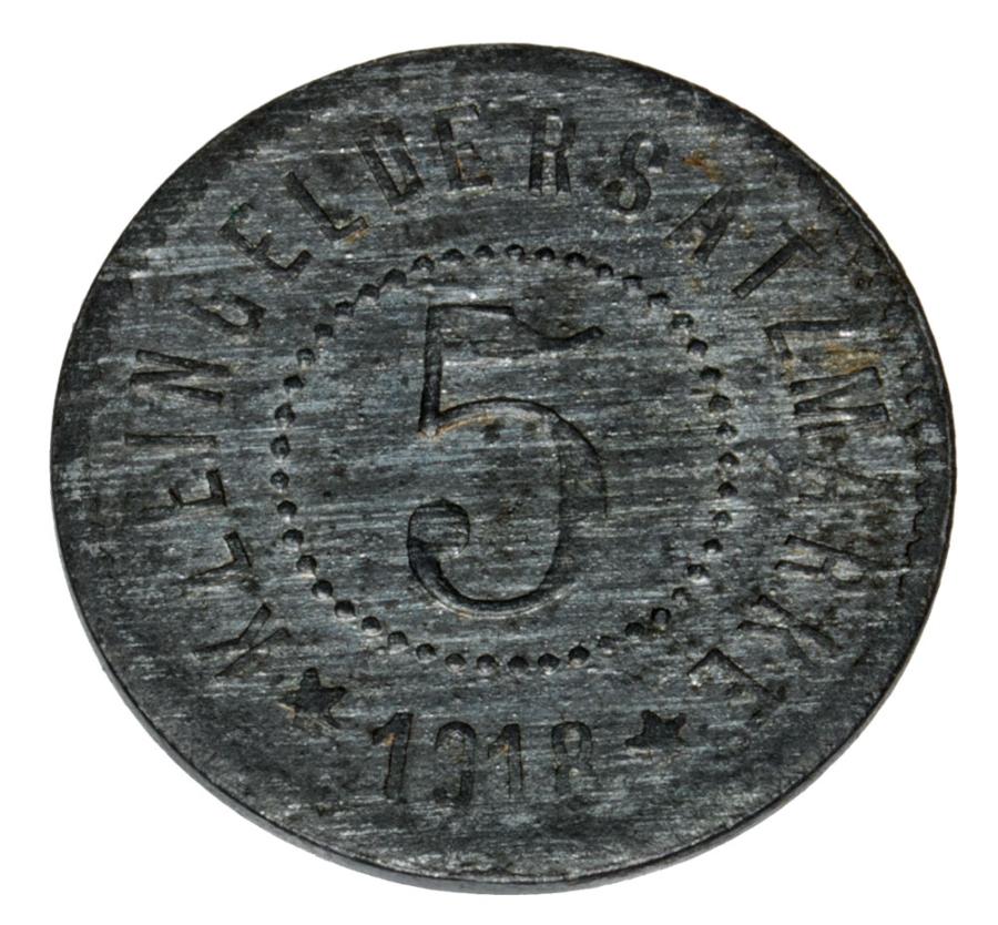 5 fenigów 1918 Gotha Eduard Meyer