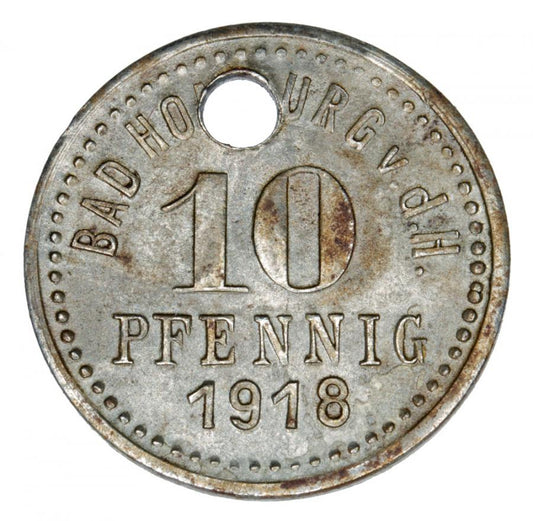 10 fenigów 1918 Homburg