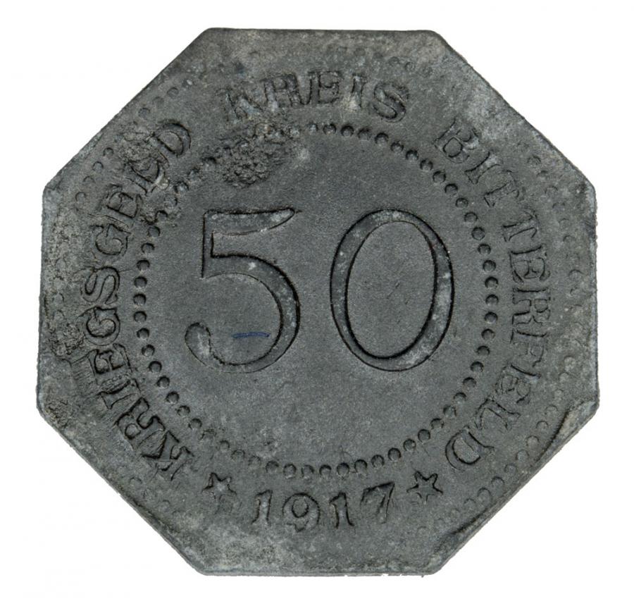 50 fenigów 1917 Bitterfeld