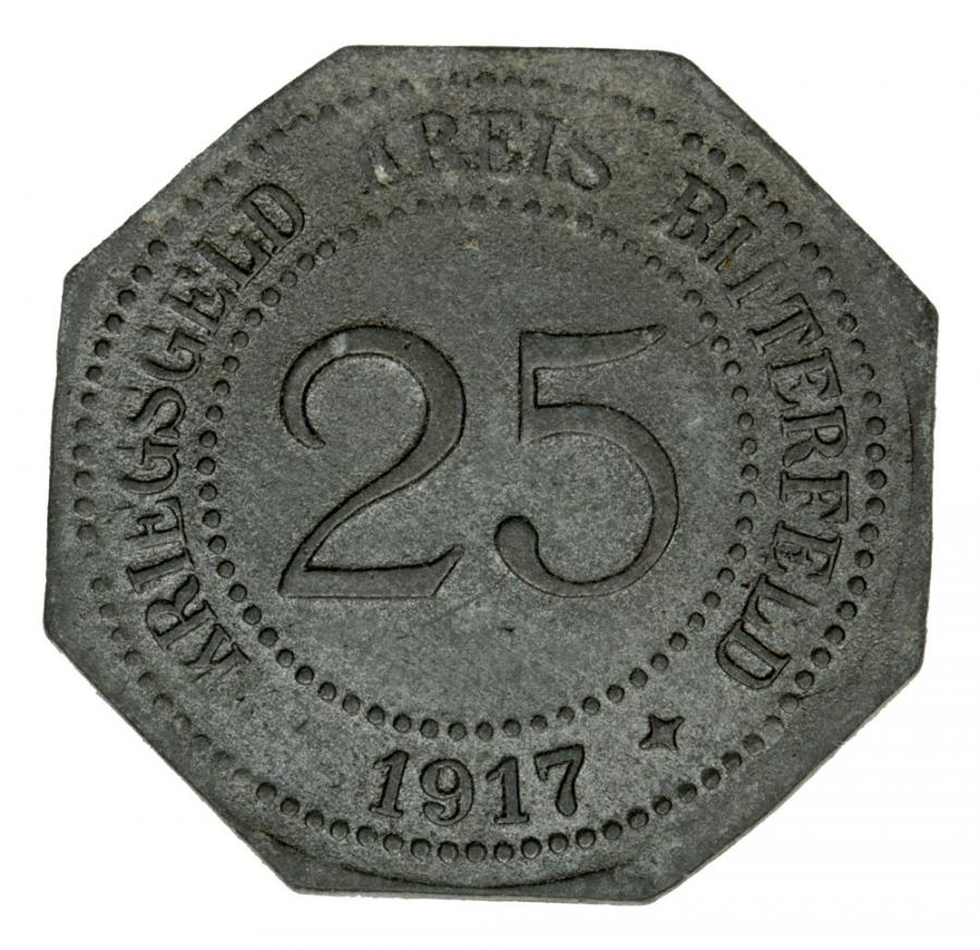 25 fenigów 1917 Bitterfeld