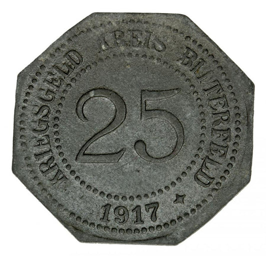 25 fenigów 1917 Bitterfeld