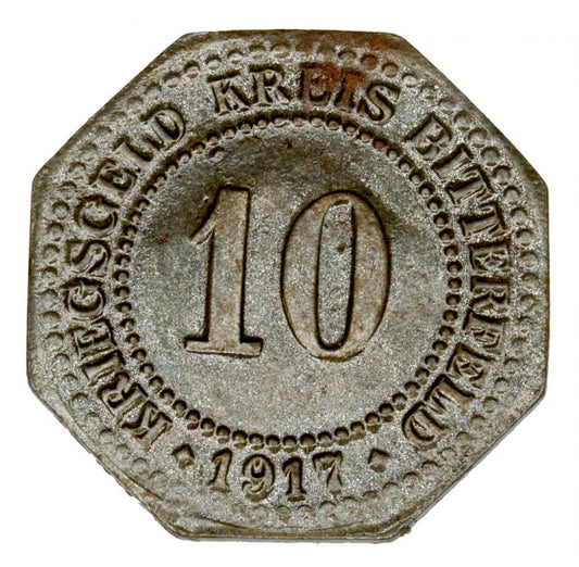 10 fenigów 1917 Bitterfeld