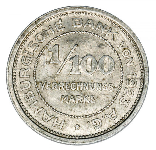 1/100 verrechnungsmarke Hamburg