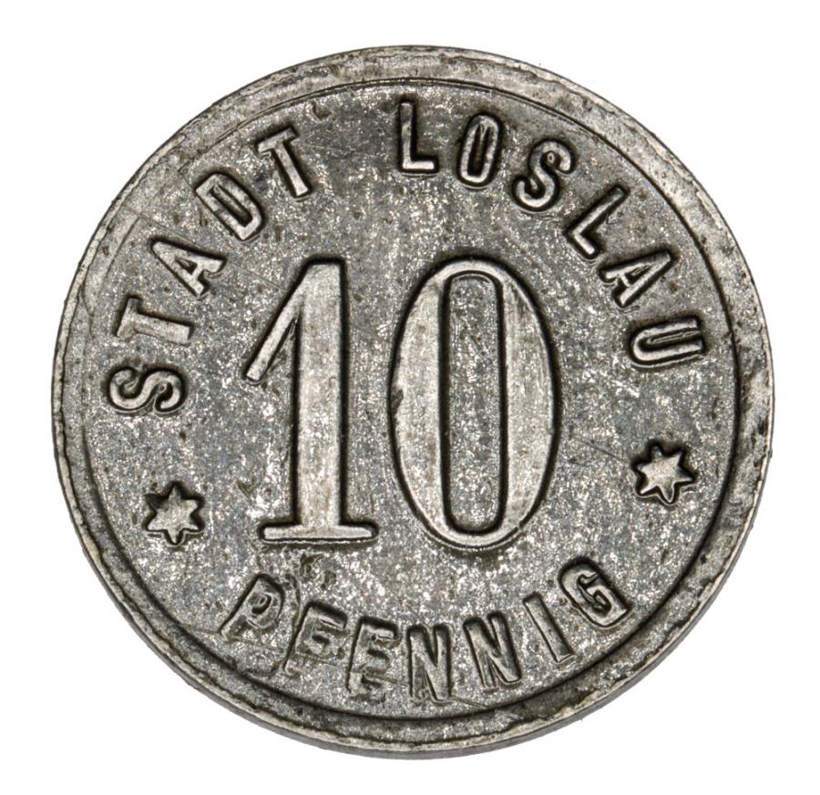 10 fenigów 1918 Wodzisław Śląski / Loslau
