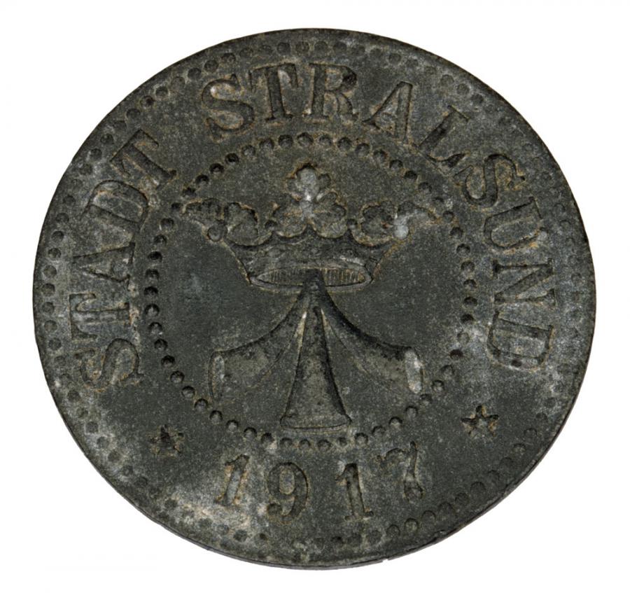 10 fenigów 1917 Strzałów / Stralsund