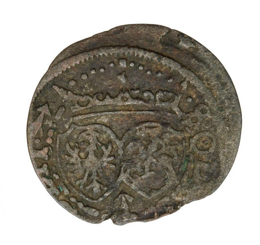 Szeląg 1617 Zygmunt III Waza Litwa Wilno