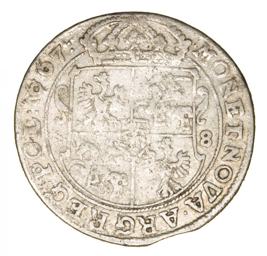 Ort 1667 Jan Kazimierz Polska Bydgoszcz