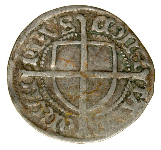 Grosz 1498-1510 Fryderyk Saski Zakon Krzyżacki