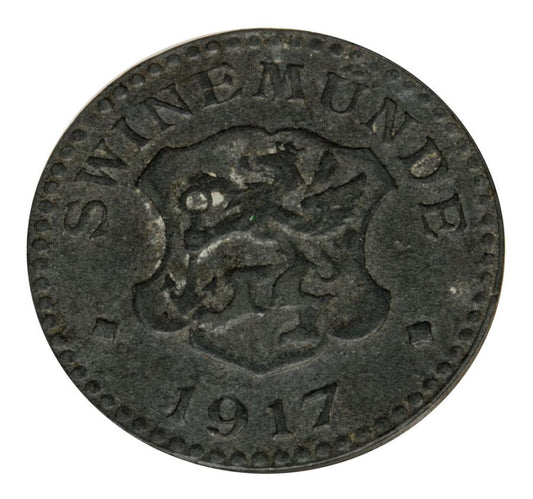 5 fenigów 1917 Świnoujście / Swinemunde