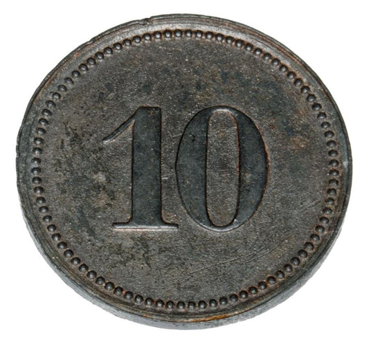 10 fenigów 1917 Alsfeld Hesja