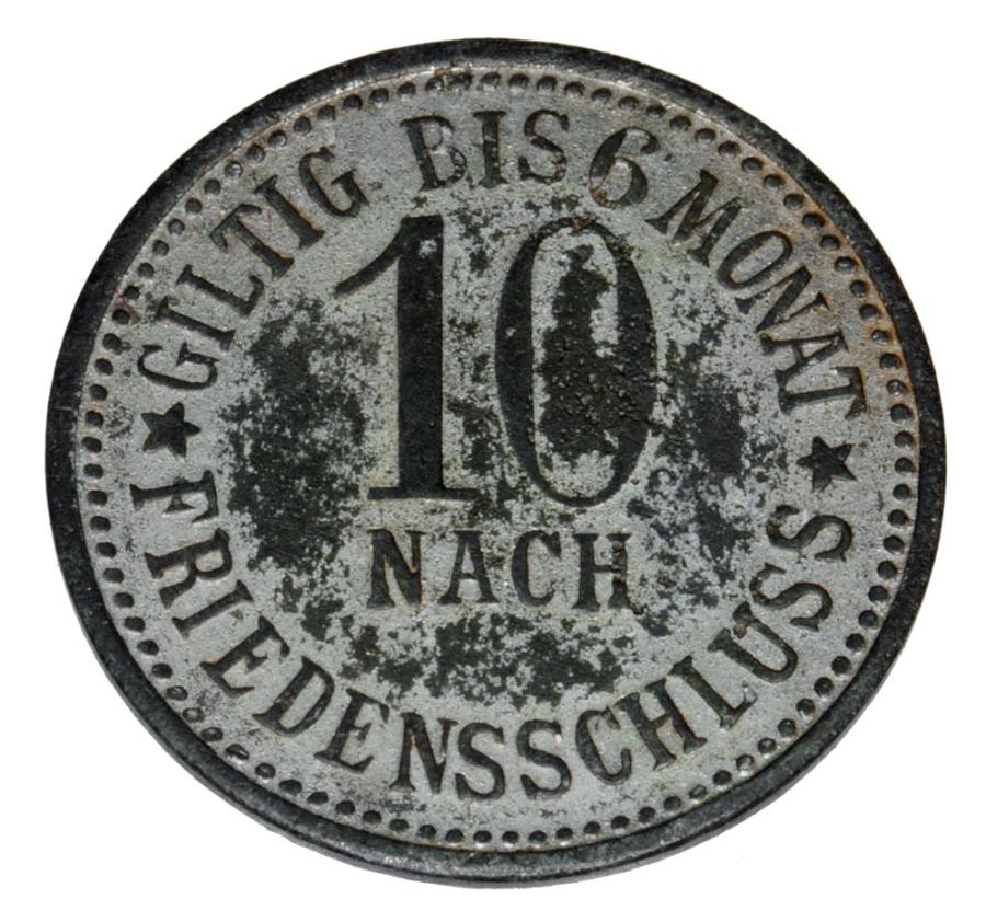 10 fenigów 1917 Erbendorf Bawaria