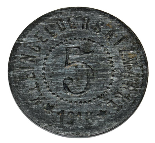 5 fenigów 1918 Gotha Eduard Meyer