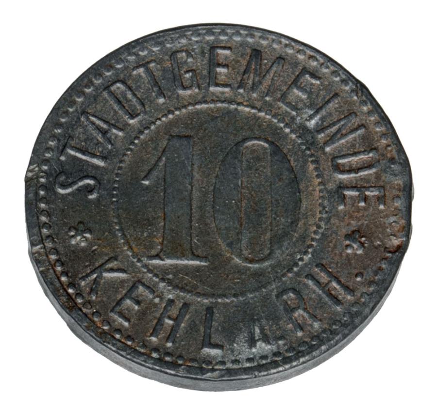 10 fenigów Kehl Badenia