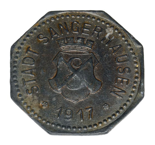 10 fenigów 1917 Sangerhausen