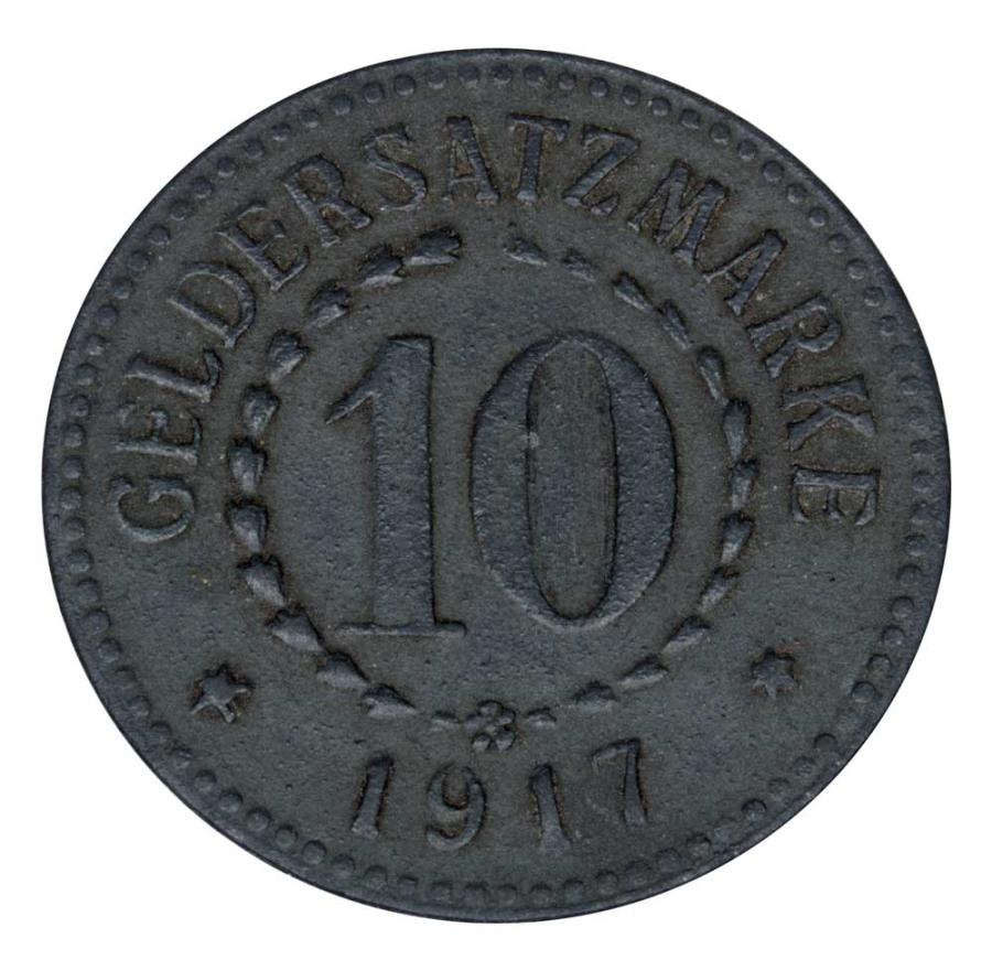 10 fenigów 1917 Poznań Posen