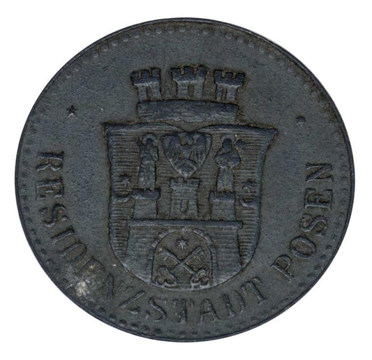 10 fenigów 1917 Poznań Posen