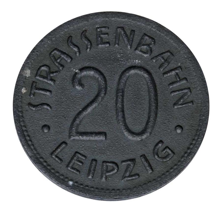 20 fenigów Niemcy Lipsk