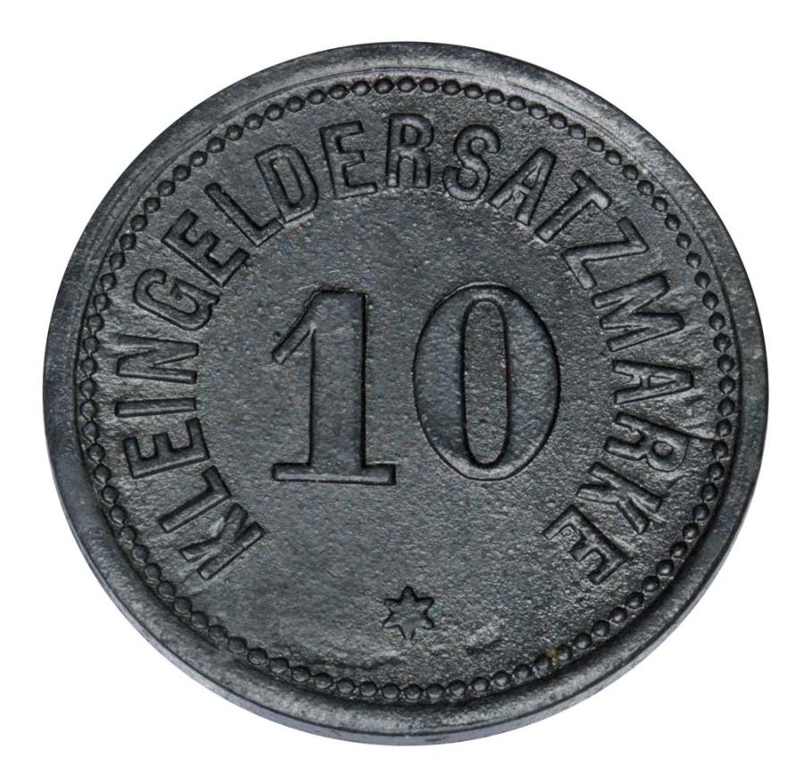 10 fenigów 1919 Niemcy Darmstadt