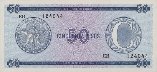 Kuba 50 Peso P-FX24