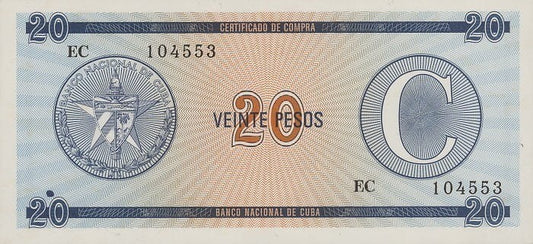 Kuba 20 Peso P-FX23