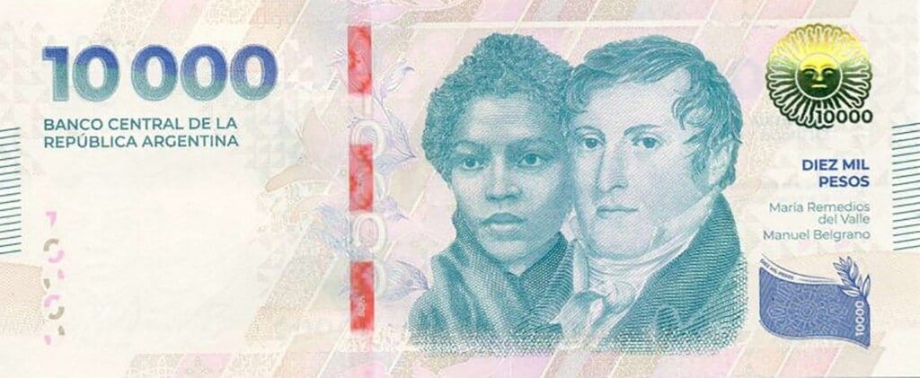 Argentyna 10 000 peso Jeźdźcy 2024 P-369