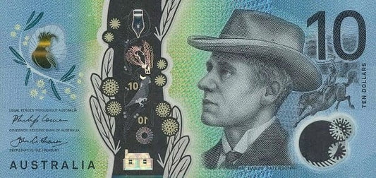 Australia 10 dolarów Mary Gillmore 2017 P-63a