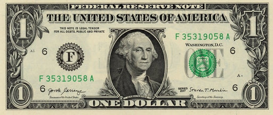 USA 1 $ George  Washington 2017 P-544aF