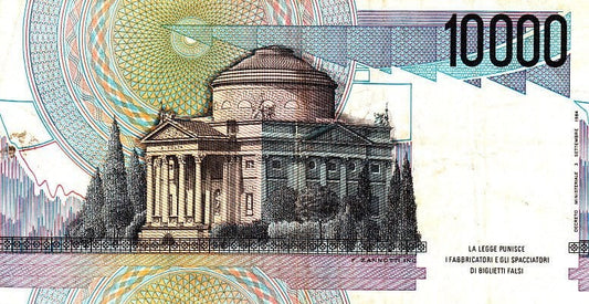 Włochy 10 000 ITL Alessandro Volta 1984 P-112b